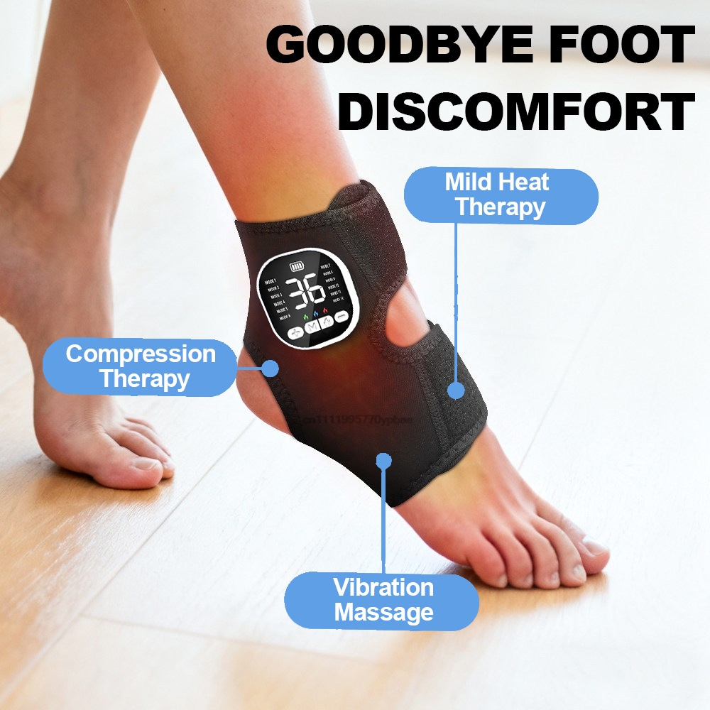 Ems Foot Massager - Electric Ankle Massager EMS Foot and