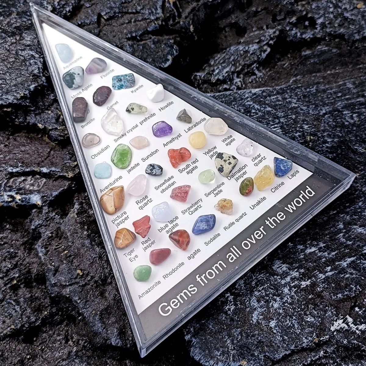 Healing Crystal Set - 36/32 Assorted Natural Gem Sets NEW