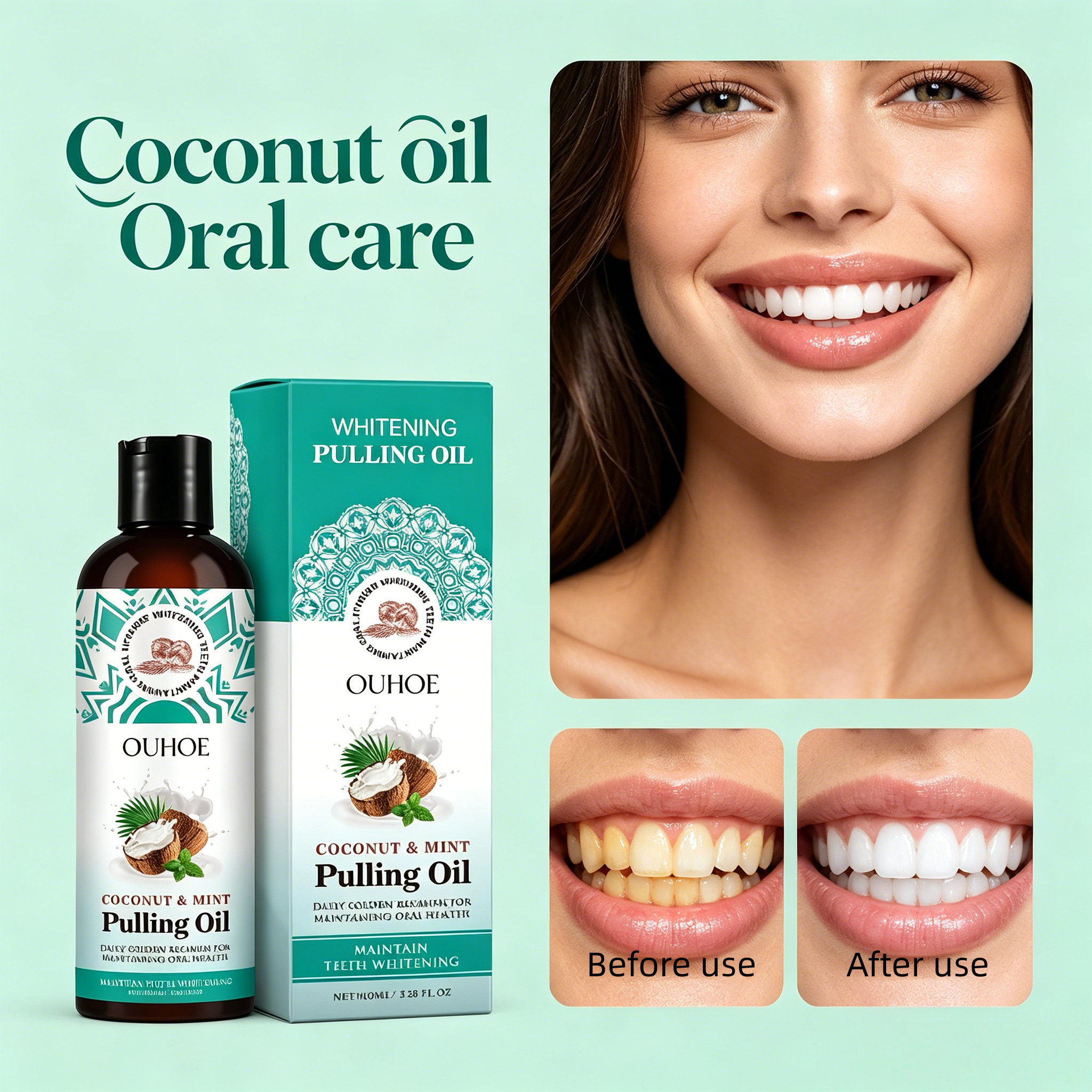 Coconut Oil Mouthwash Alcohol- - đánh giá và giá Health Wellness Product