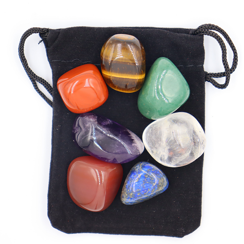 7pc/set Natural crystal Yoga P - đánh giá và giá Healing Crystal Set
