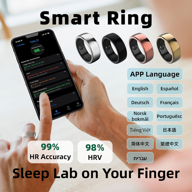 Smart Ring Body Temperature Ne - đánh giá và giá Wellness Health. Ring