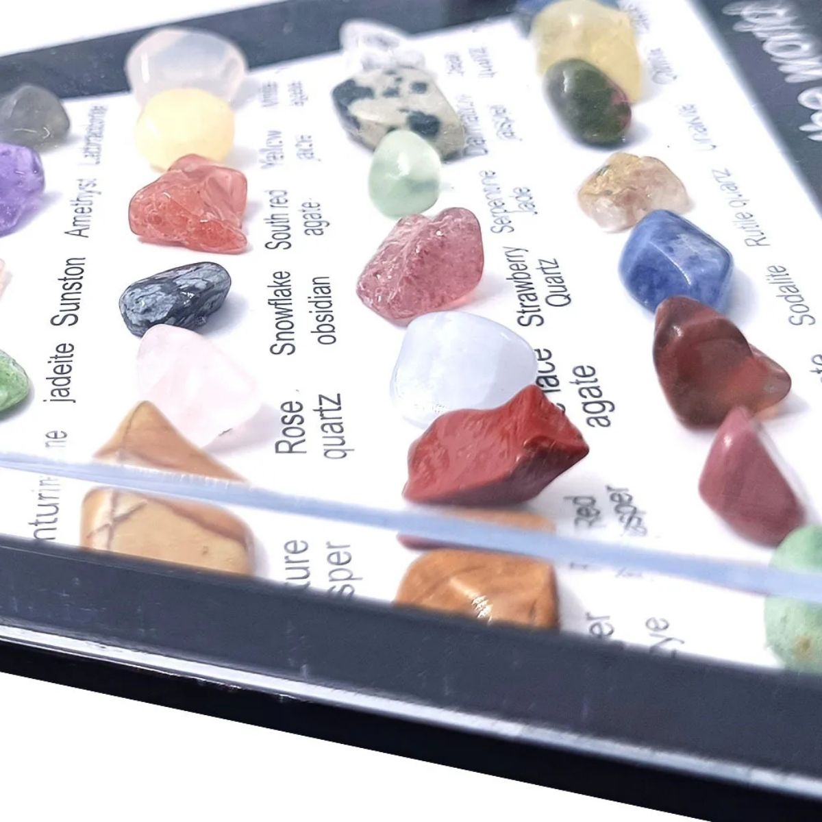36/32 Assorted Natural Gem Set - đánh giá và giá Healing Crystal Set