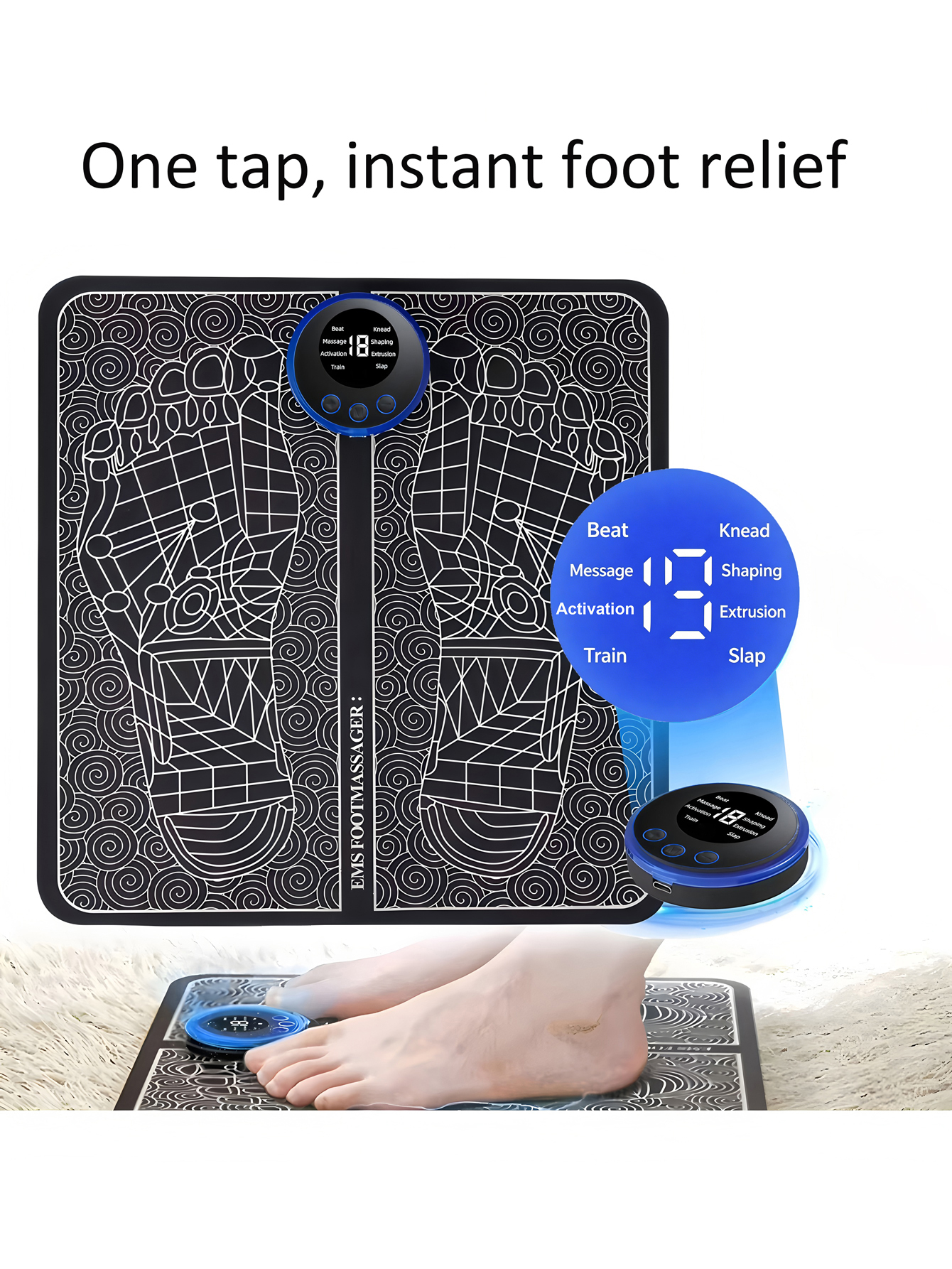 Foot Massager Foot Therapy Mac - đánh giá và giá Ems Foot Massager