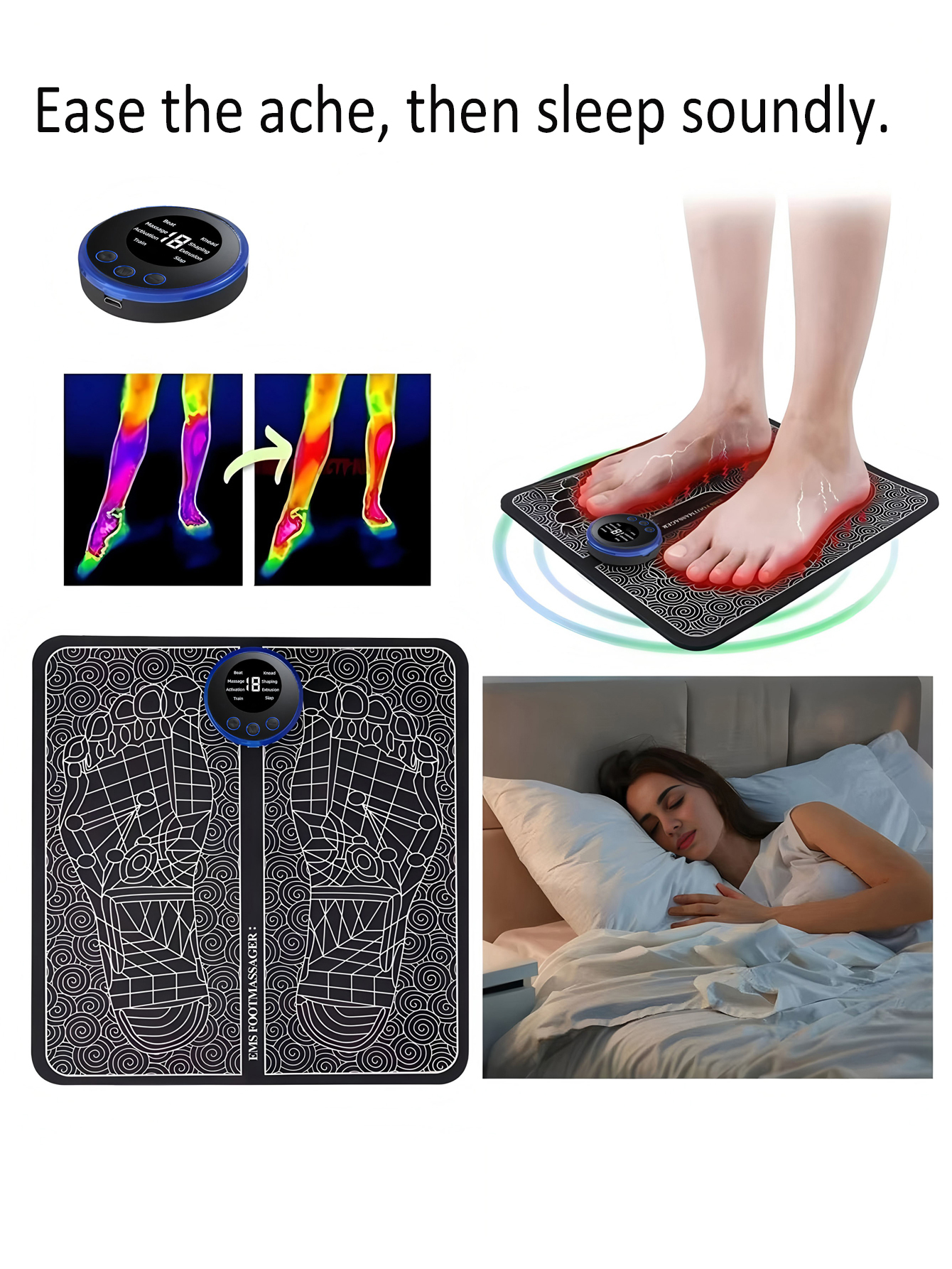 Foot Massager Foot Therapy Mac - đánh giá và giá Ems Foot Massager