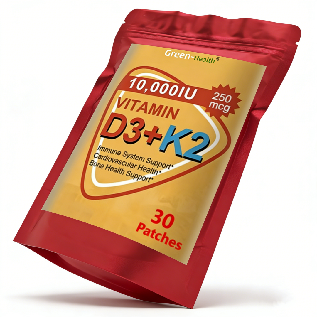 Hot sale Vitamin D3 & K2 Patch - đánh giá và giá Health Wellness Usa