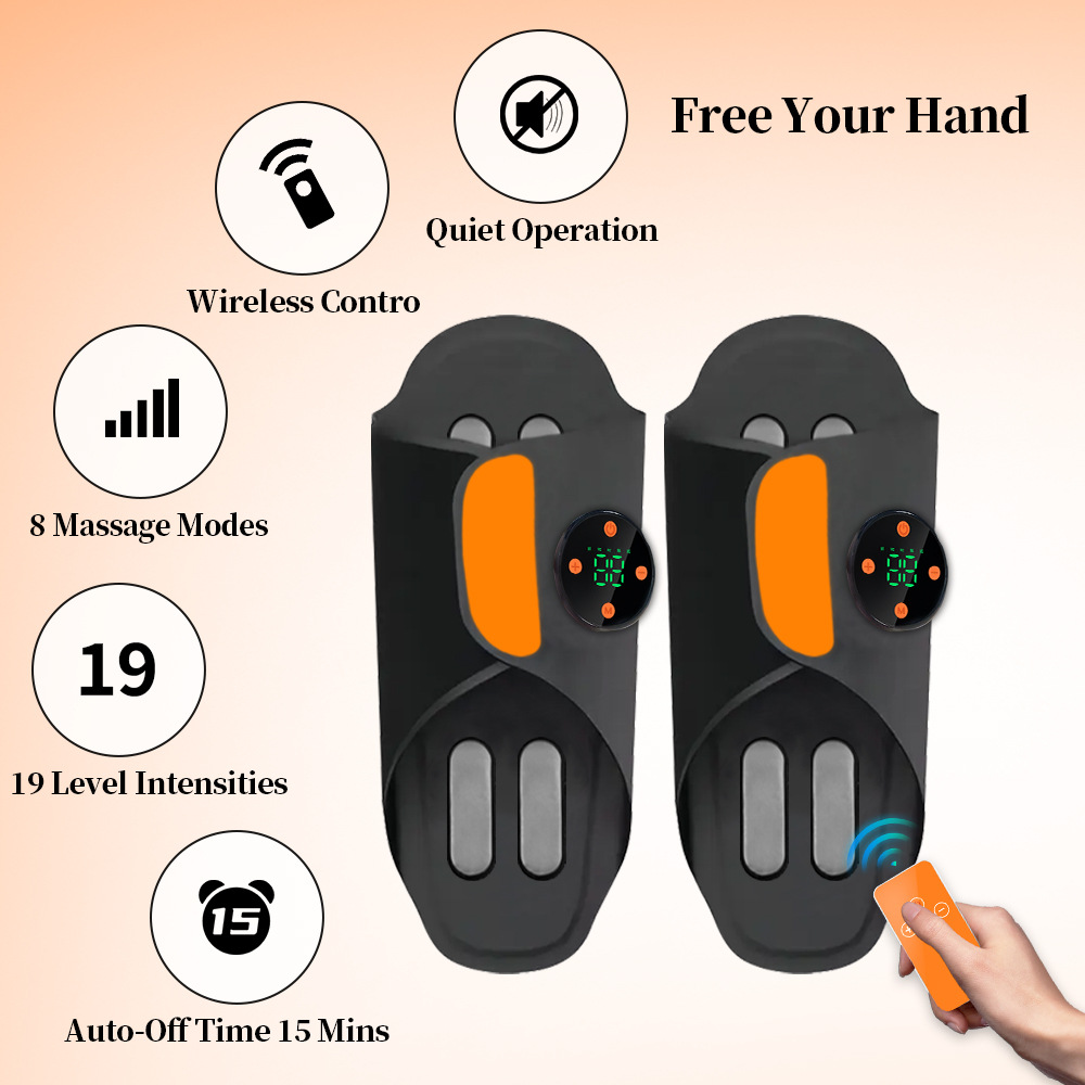 Micro Current Massager Shoes E - đánh giá và giá Ems Foot Massager