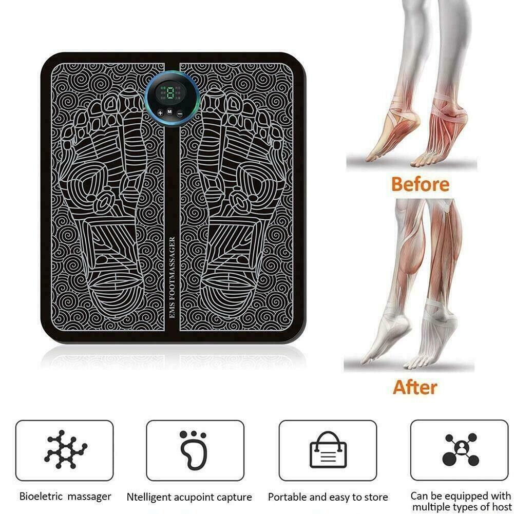 EMS Foot Massager Leg Reshapin - đánh giá và giá Ems Foot Massager