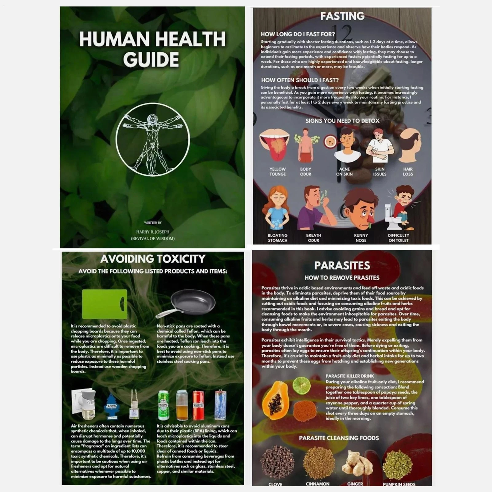 Human Health Guide by Harry B  - đánh giá và giá Health Wellness Usa