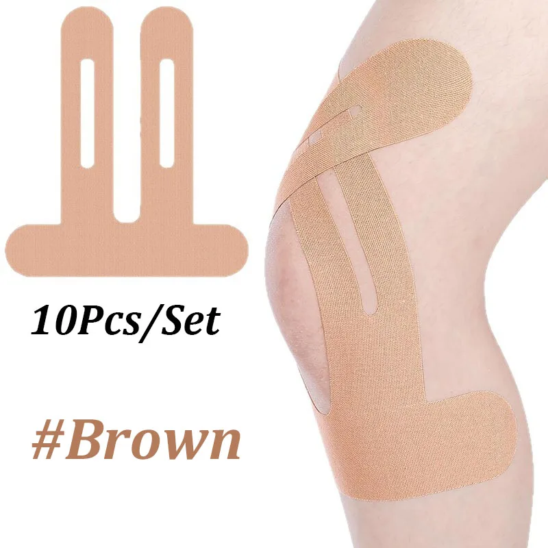 10PCS Precut Kinesiology Tape  - đánh giá và giá Sports Taping Precut