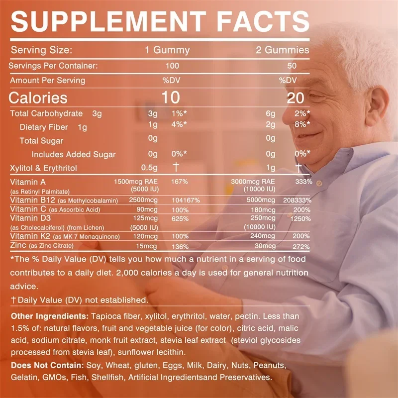 Vitamin D3 K2 + Vitamin B12 Gu - đánh giá và giá Health Wellness Product