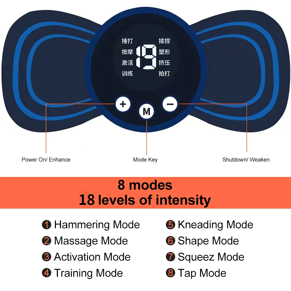 EMS Neck Massager Mini Cervica - đánh giá và giá Ems Foot Massager
