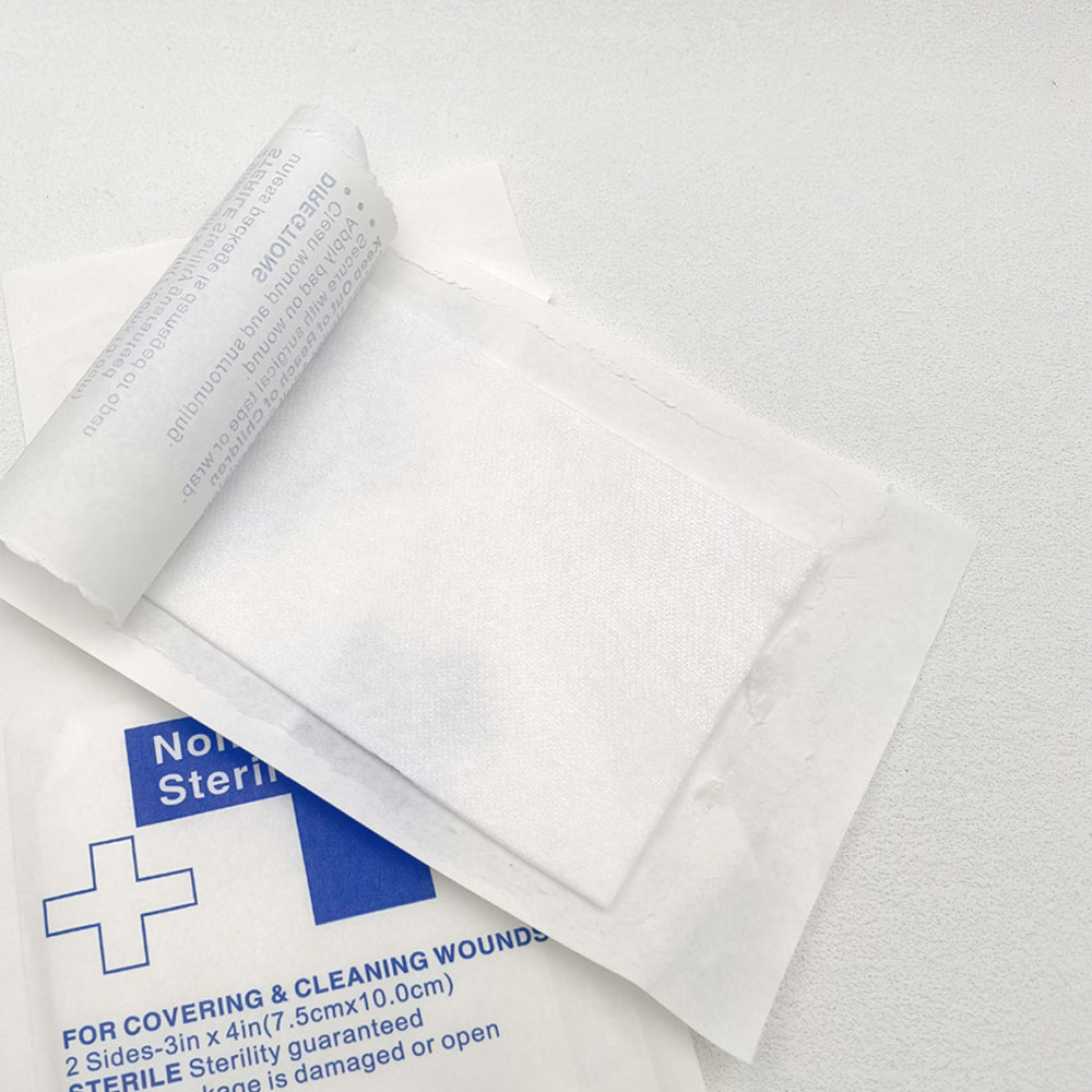 100pcs 100% Cotton Gauze Pad S - đánh giá và giá Health & Wellness Farmacia Inc