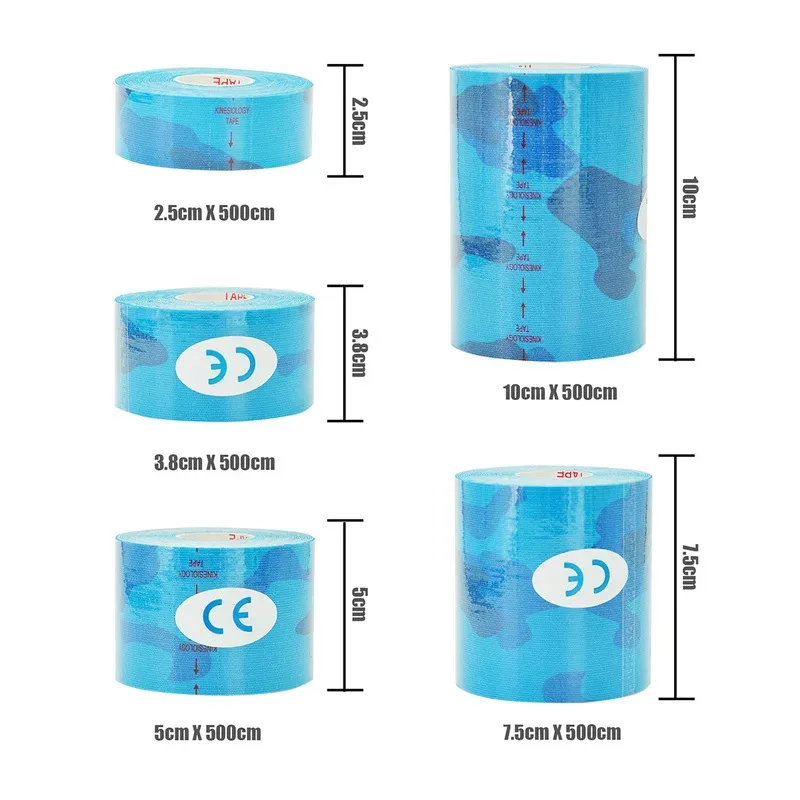 1-5Pcs Waterproof Kinesiology  - đánh giá và giá Sports Taping Precut