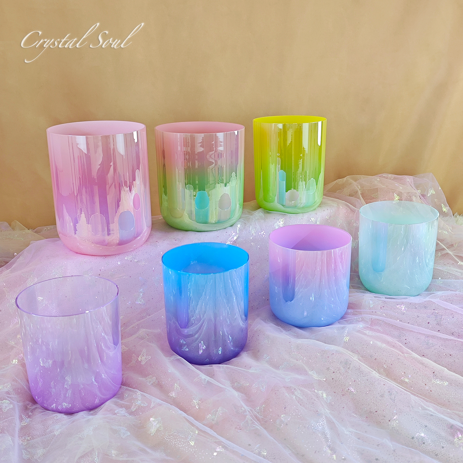 CrystalSoul 432Hz 7-8.5inch Al - đánh giá và giá Healing Crystal Set