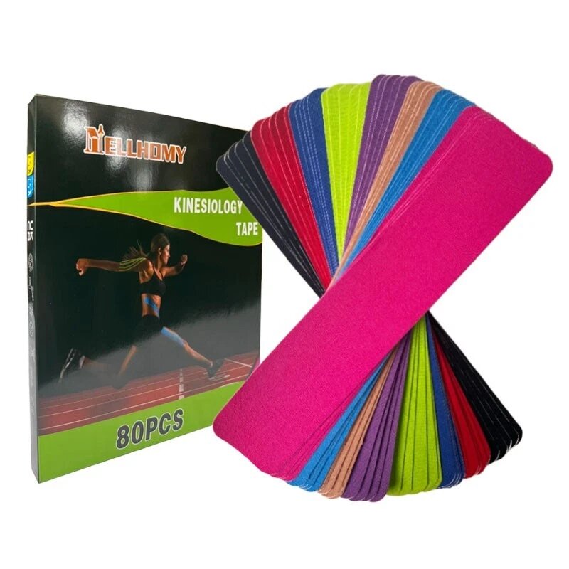 80pcs Sports Tape Cotton Elast - đánh giá và giá Sports Taping Precut