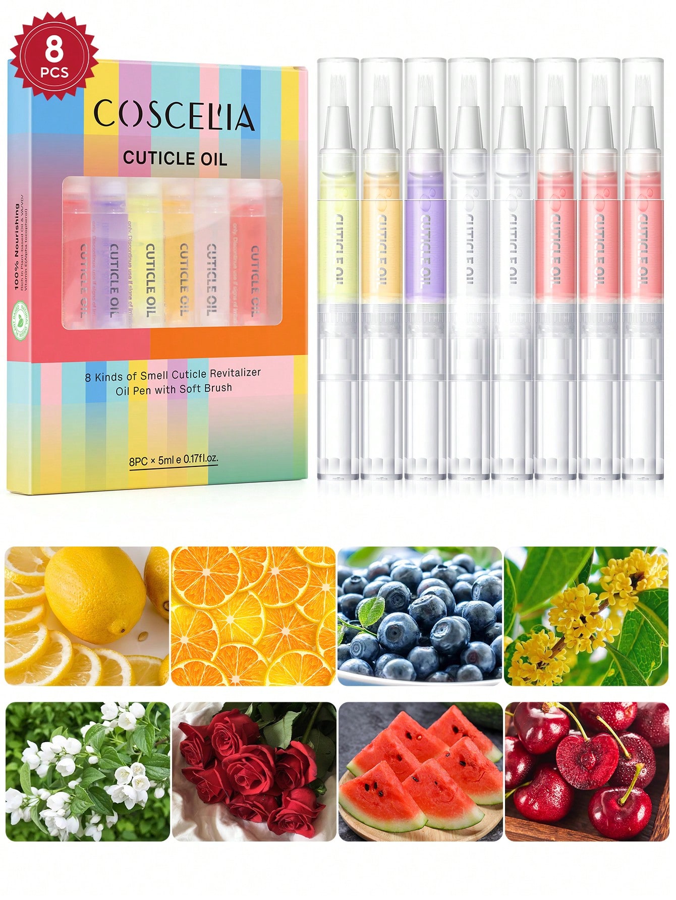 coscelia 1/4/5/8/16PCS 5ML Nai - đánh giá và giá Health & Wellness Lafayette Reviews