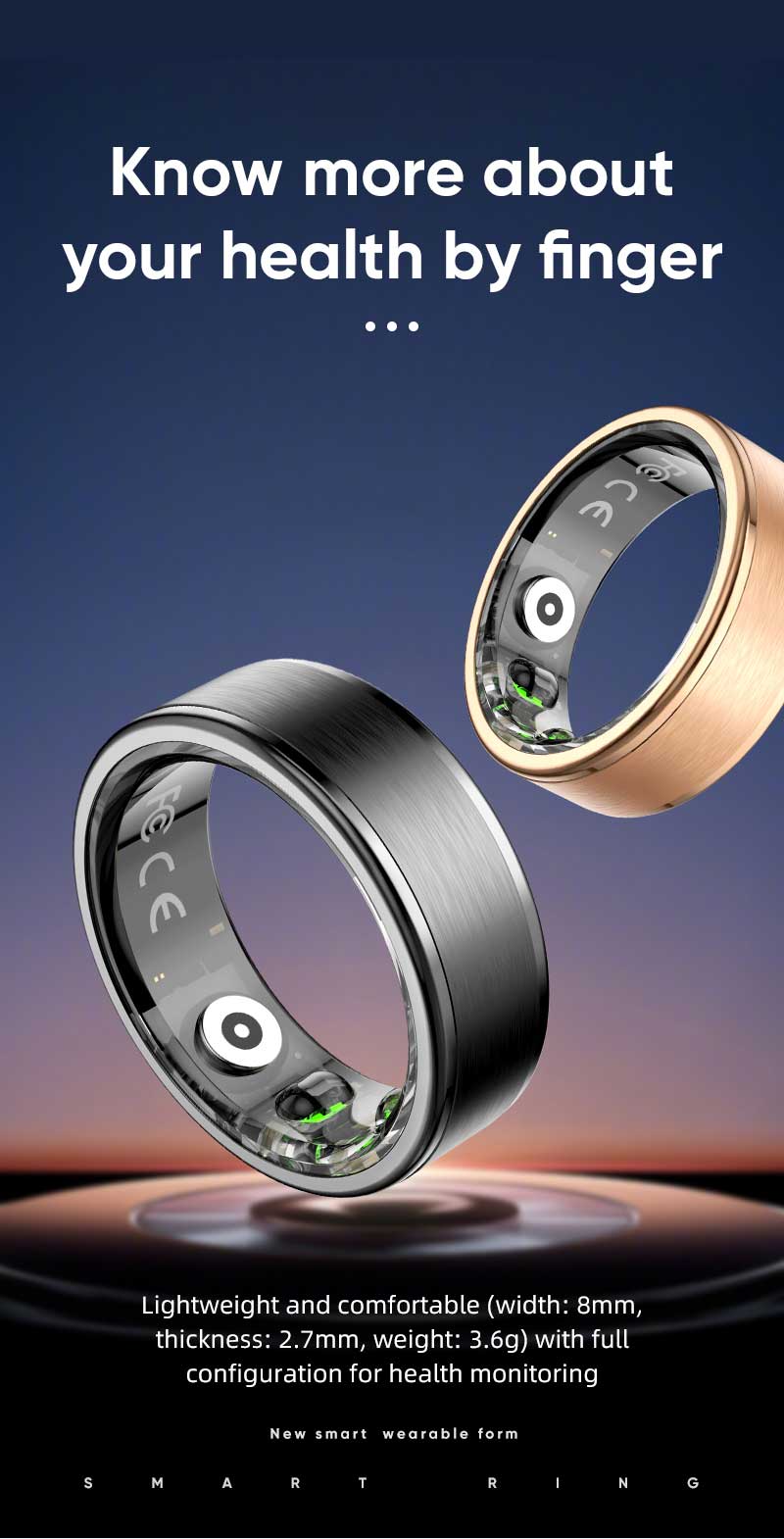R03 Smart Ring Men Women With  - đánh giá và giá Women'S Health & Wellness Center