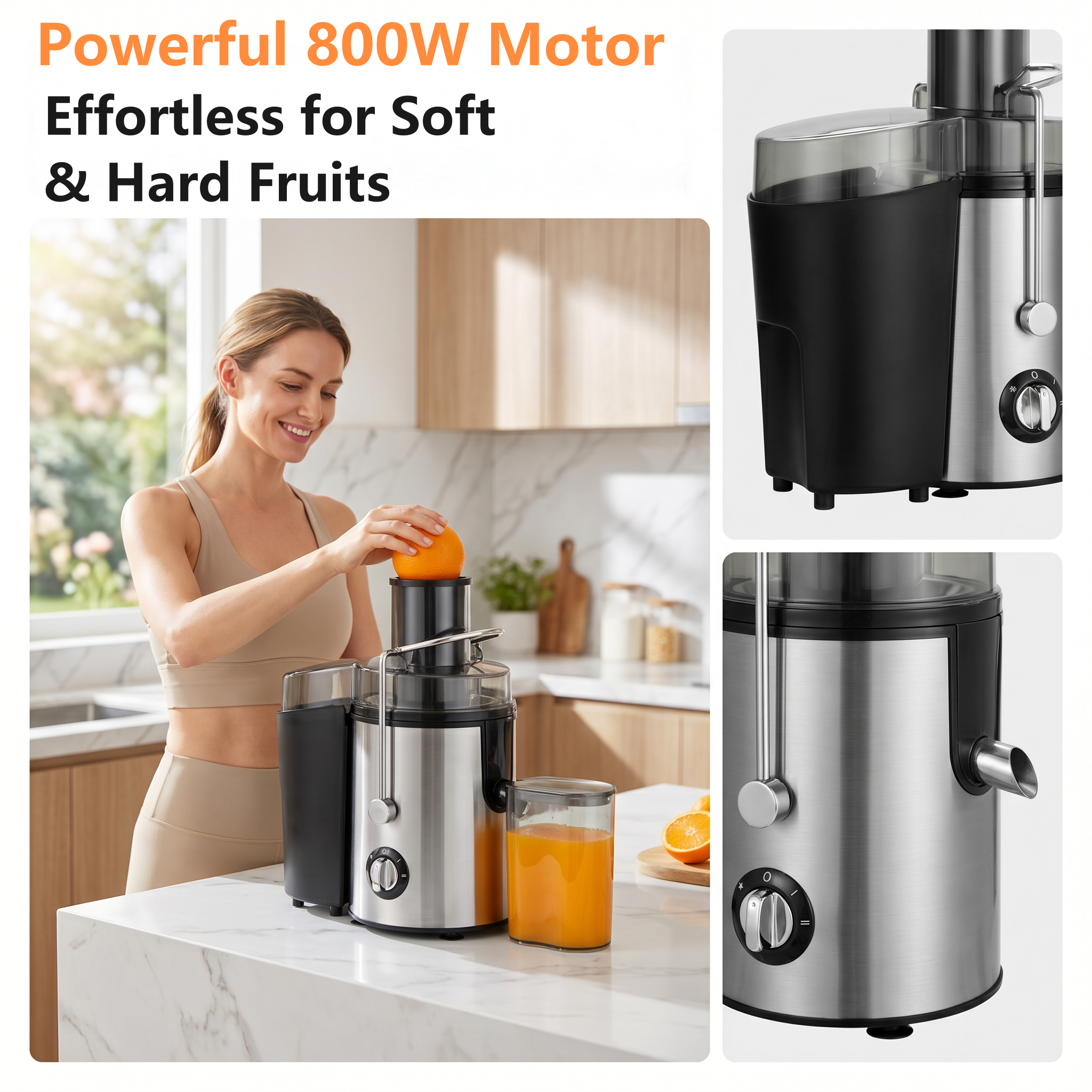 Electric Juicer Fruit Vegetabl - đánh giá và giá Cold Press Juicer
