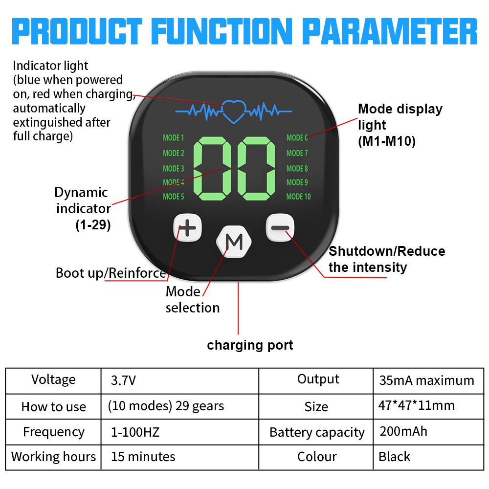 EMS Muscle Stimulator Abdomina - đánh giá và giá Ems Foot Massager