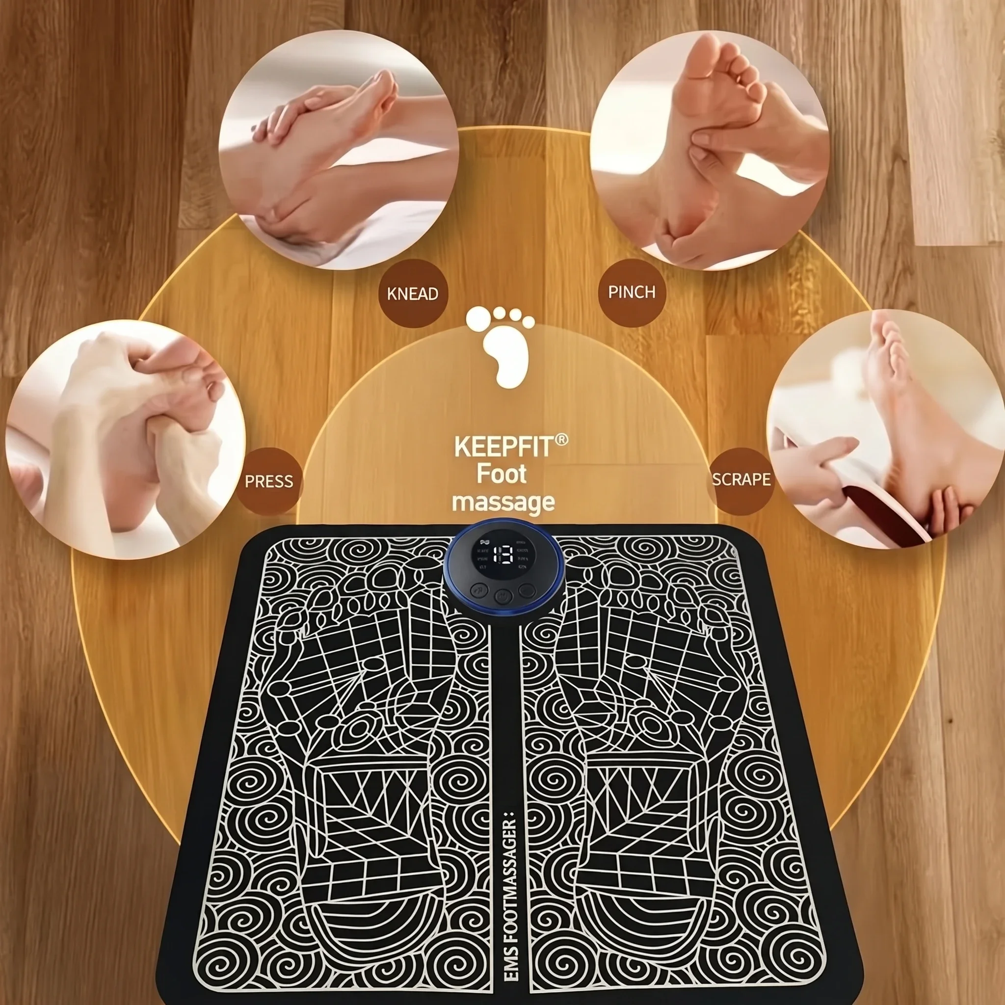 EMS Foot Massager Pad Relief P - đánh giá và giá Ems Foot Massager