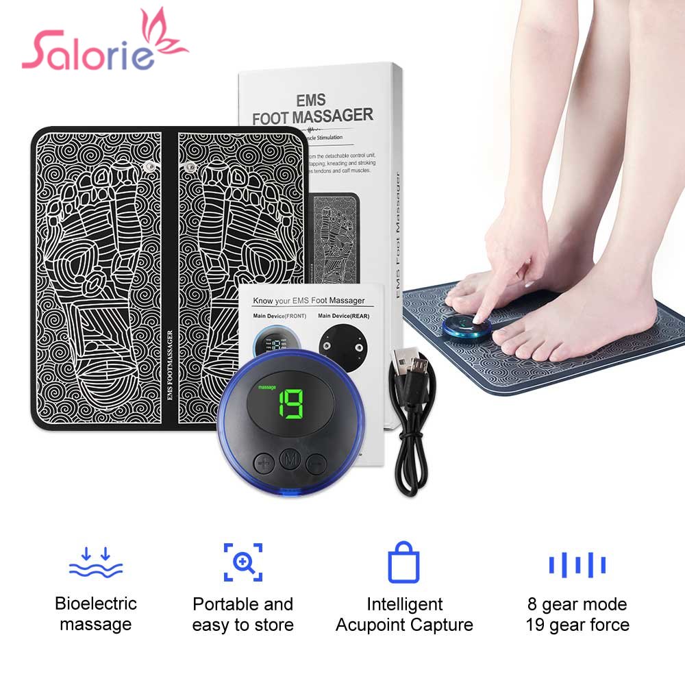 EMS Foot Massage Pad Physiothe - đánh giá và giá Ems Foot Massager