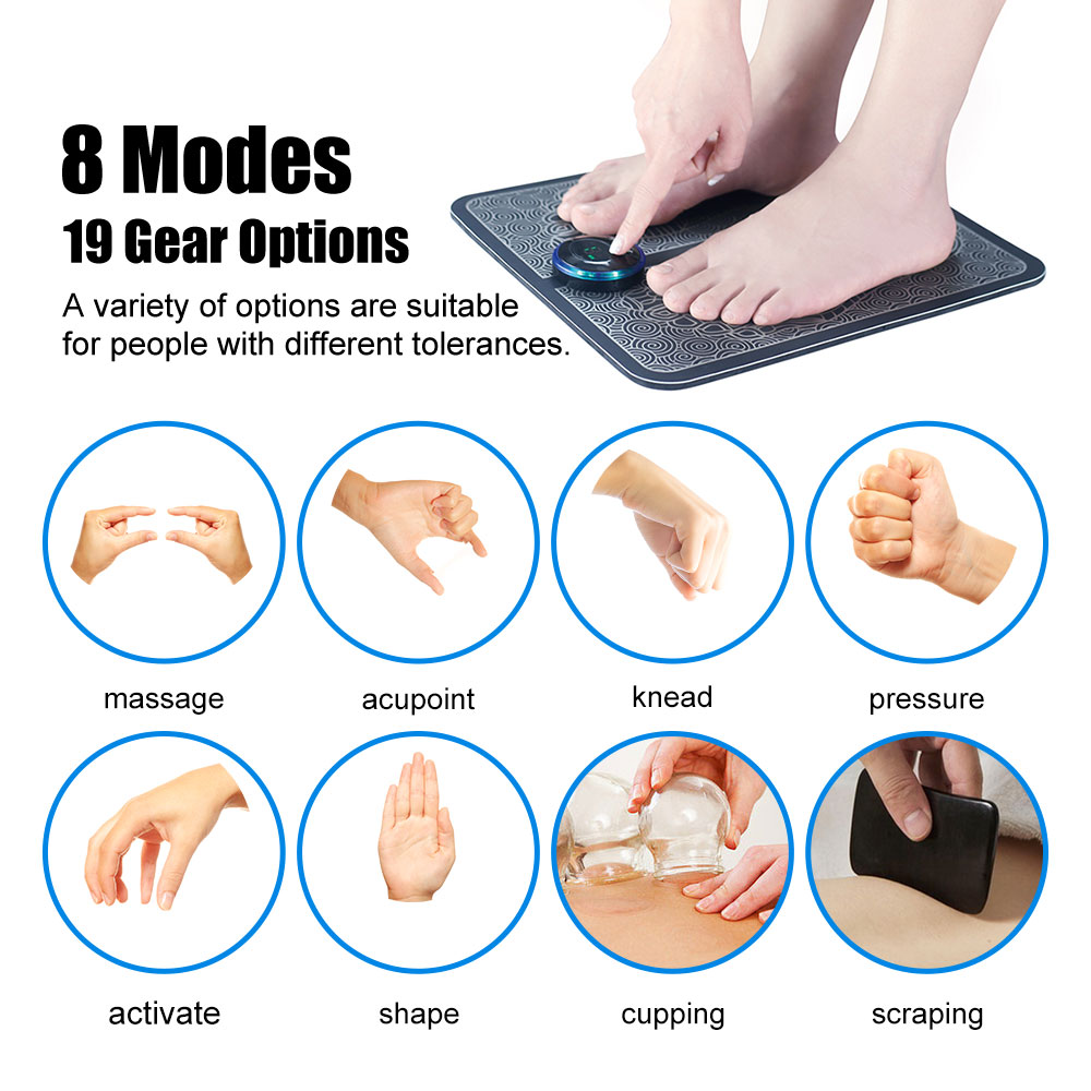 EMS Foot Massage Pad Physiothe - đánh giá và giá Ems Foot Massager