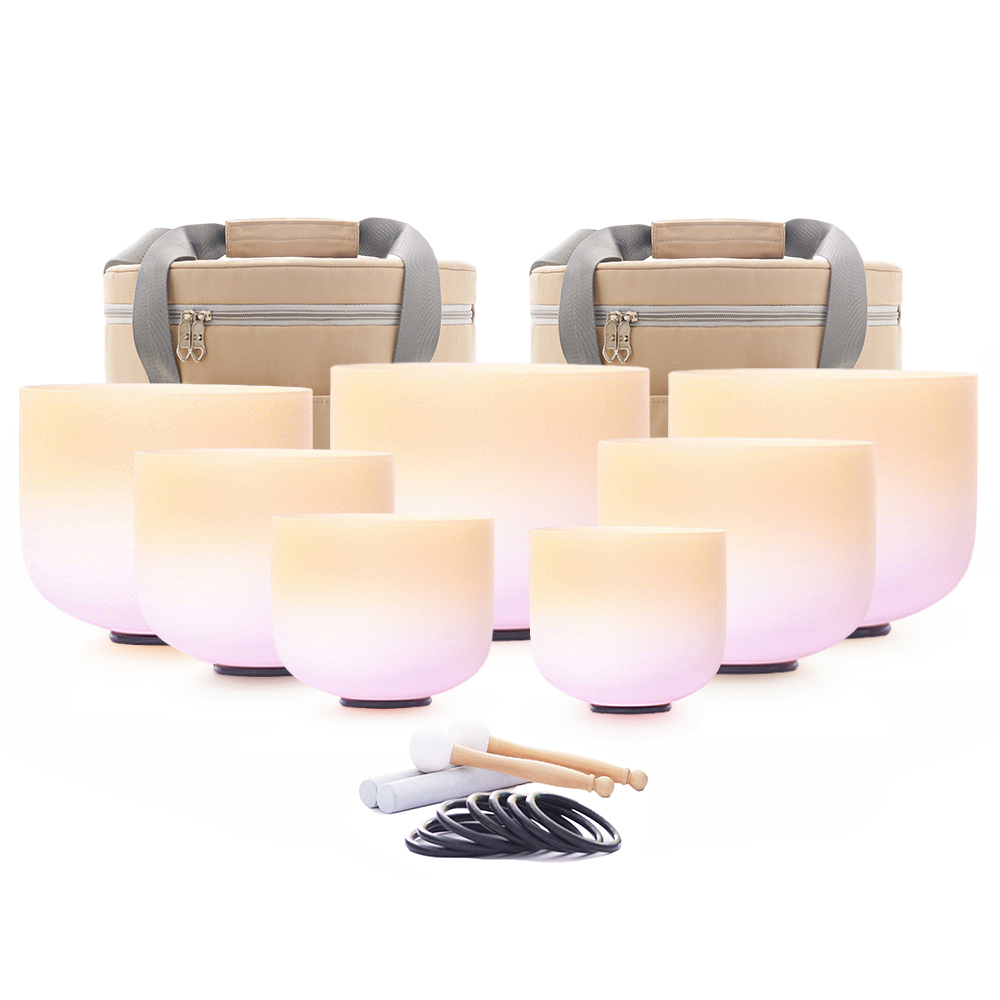 Hye-eun 6-12/7-12inch Orange&p - đánh giá và giá Healing Crystal Set